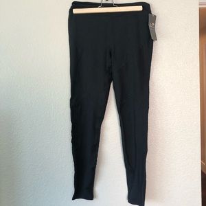 NWT Champion Black Moto Leggings Sz M